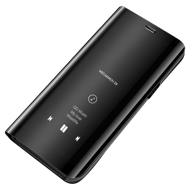 Pokrowiec Clear View czarny Samsung Galaxy S9