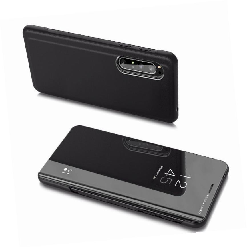 Etui zamykane z klapką Clear View Cover czarny Sony Xperia 5 II Etui zamykane z klapką Clear View Cover czarny Sony Xperia 5 II