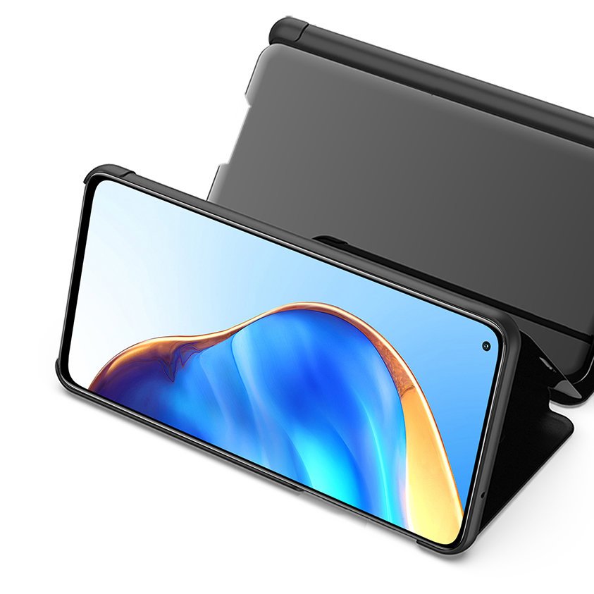 Etui zamykane z klapk� Clear View Cover czarny Xiaomi Mi 10T / 4