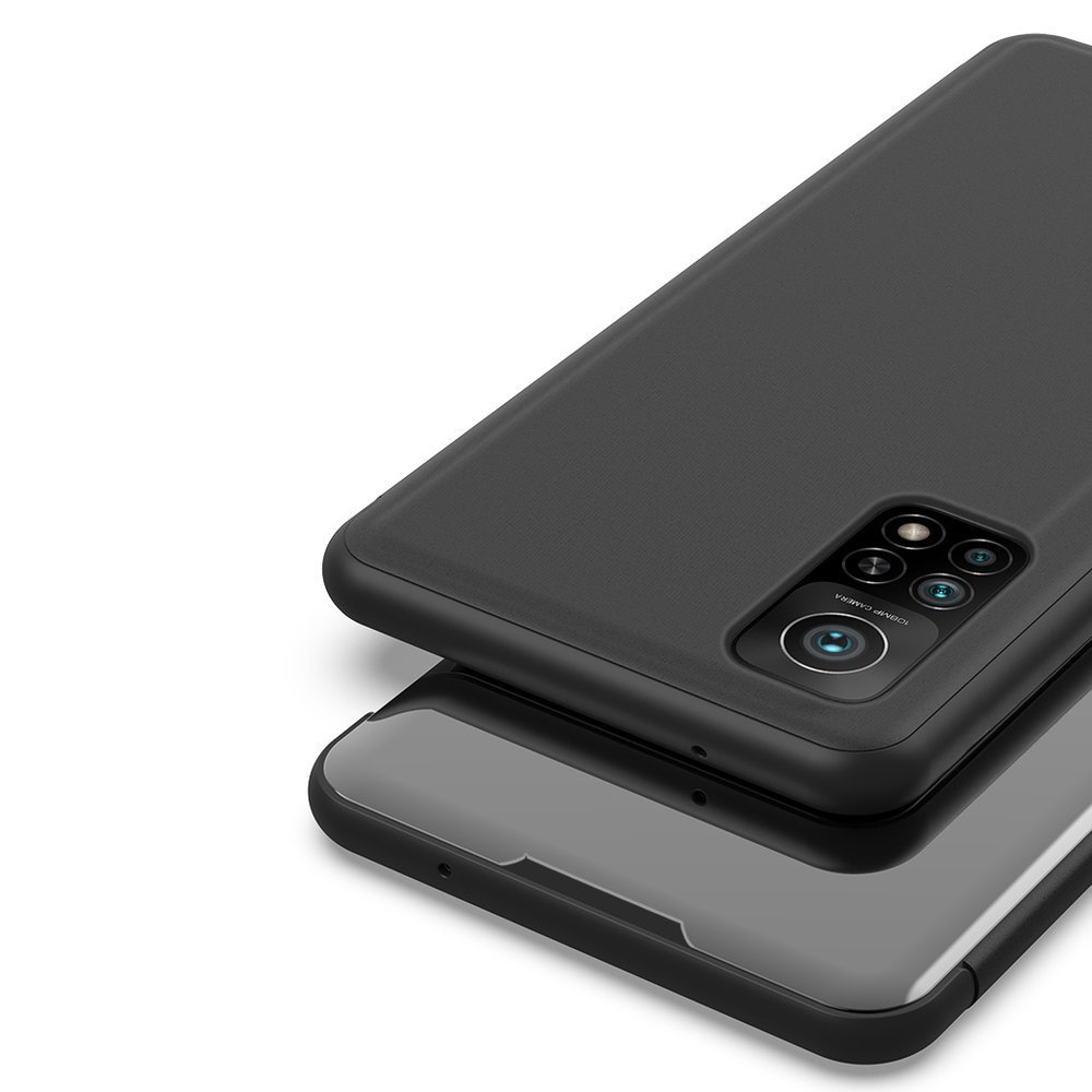 Etui zamykane z klapk� Clear View Cover czarny Xiaomi Mi 10T / 5
