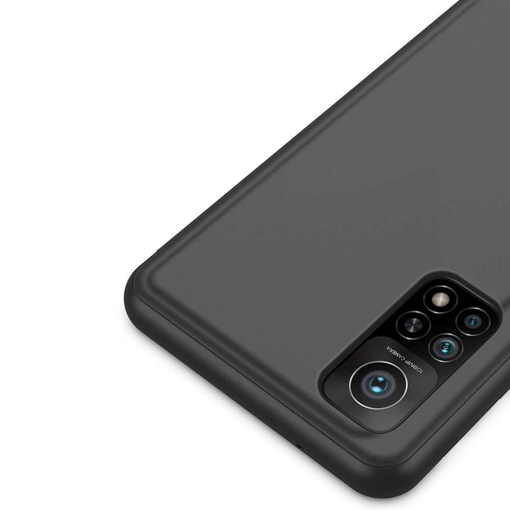 Etui zamykane z klapk� Clear View Cover czarny Xiaomi Mi 10T / 9