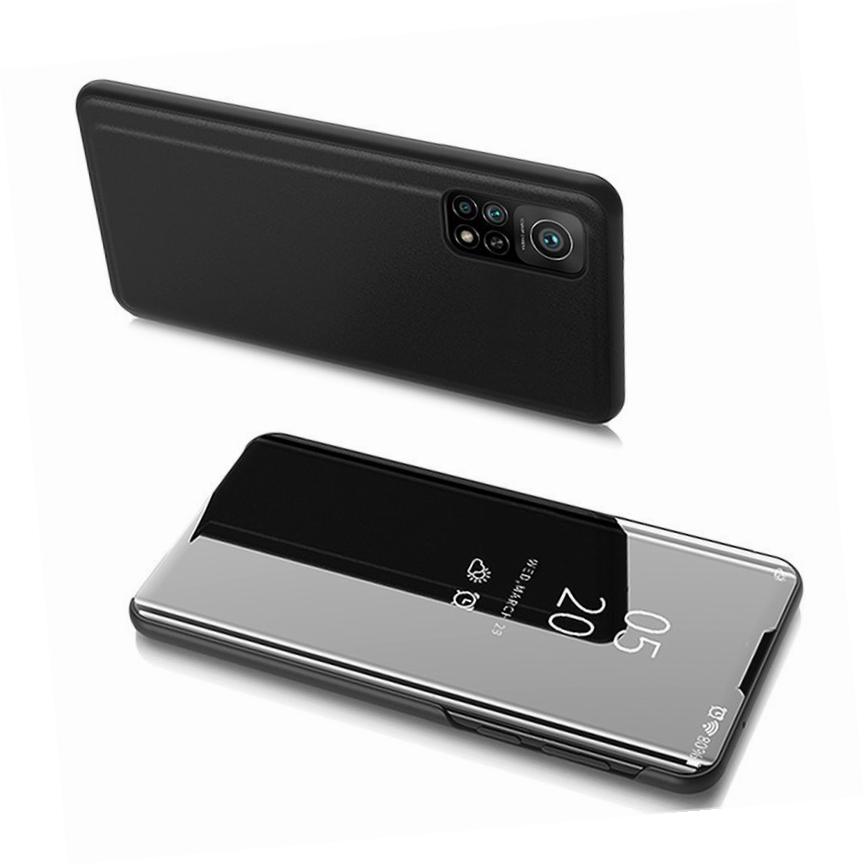 Etui zamykane z klapk� Clear View Cover czarny Xiaomi Mi 10T Pro