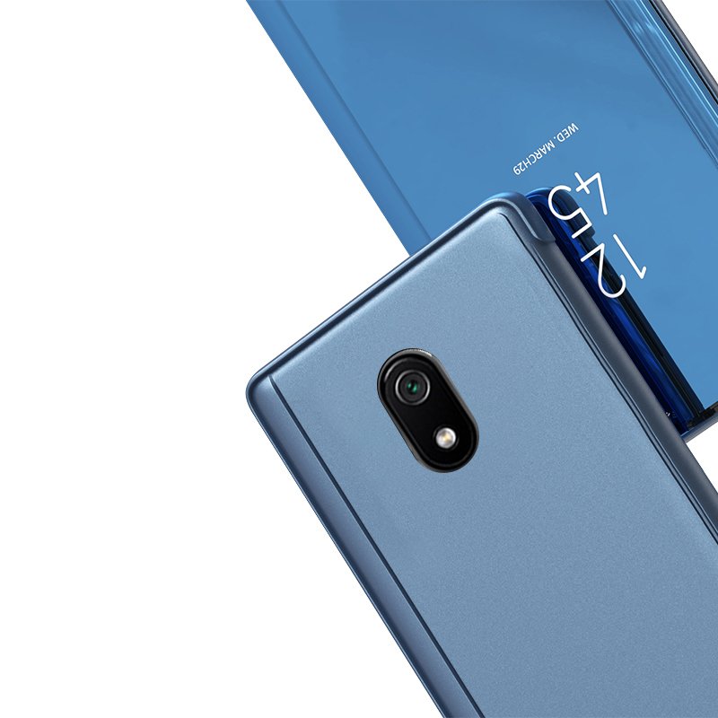 Etui zamykane z klapk� Clear View Cover czarny Xiaomi Redmi 8A / 6
