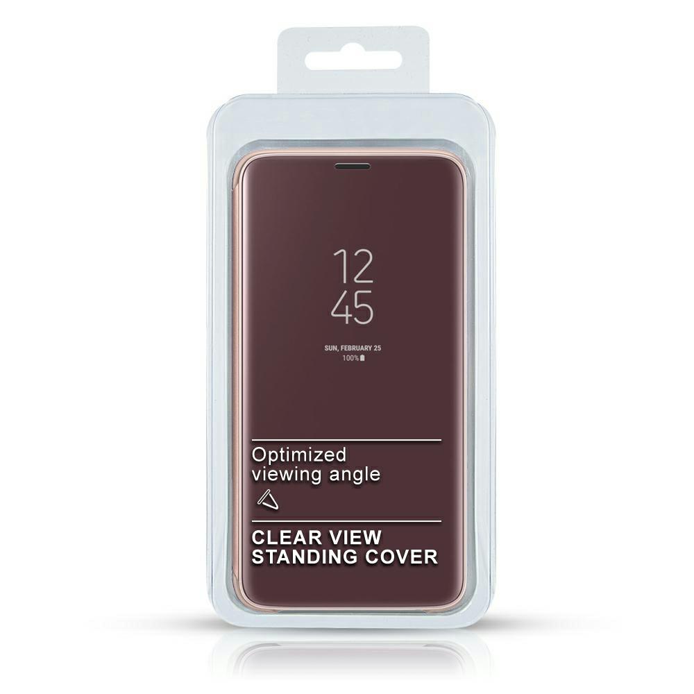 Pokrowiec Clear View fioletowy Samsung Galaxy A20e