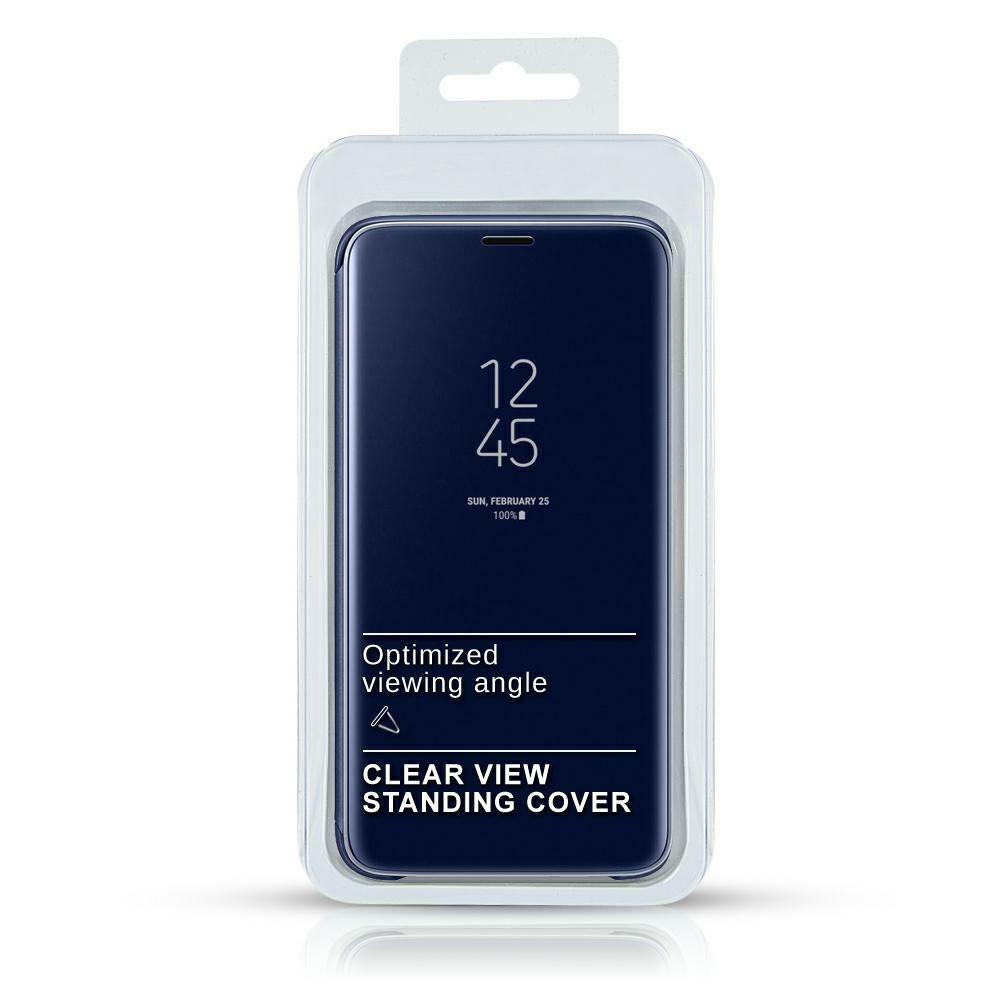 Pokrowiec Clear View granatowy Samsung Galaxy A40