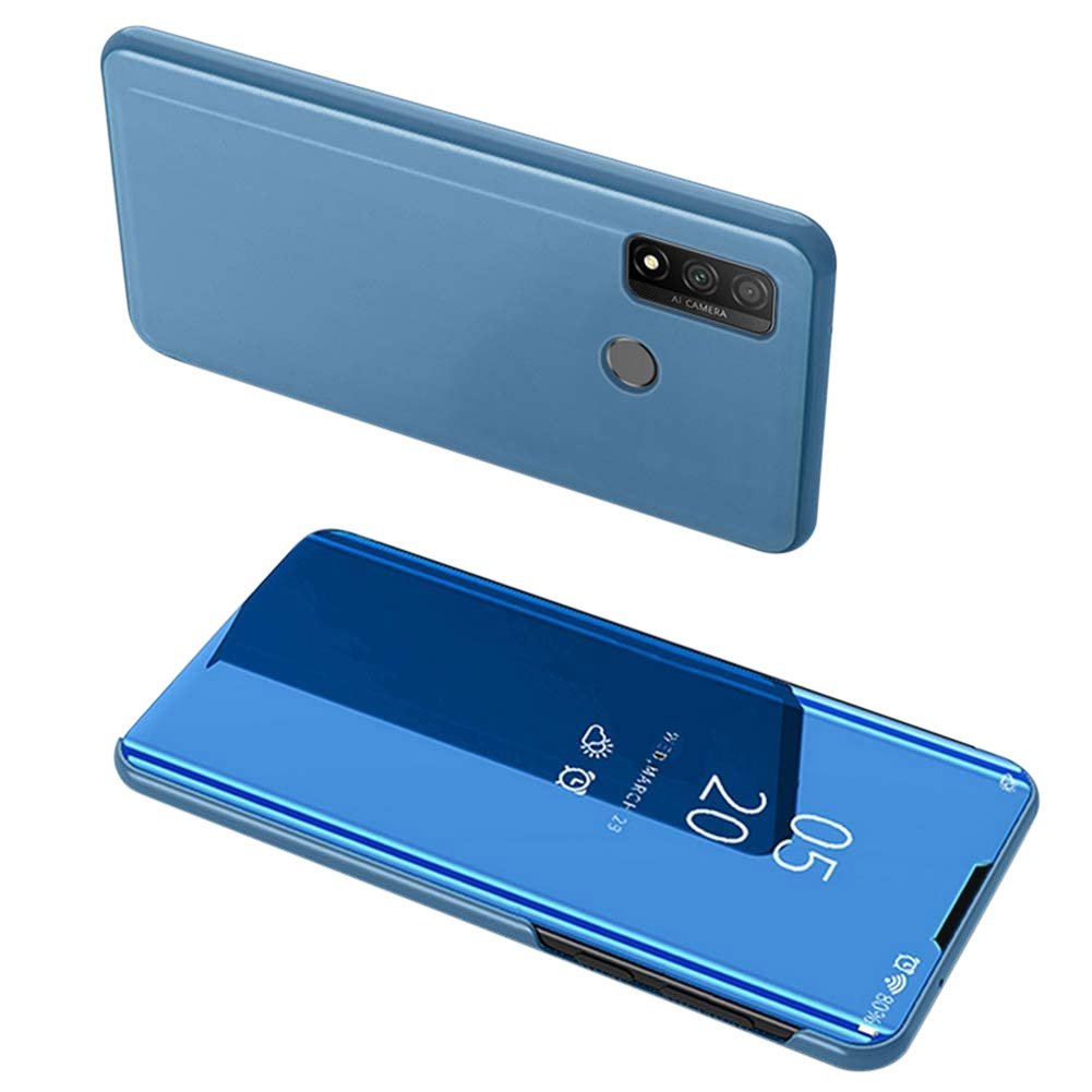 Pokrowiec Clear View niebieski Huawei P Smart 2020
