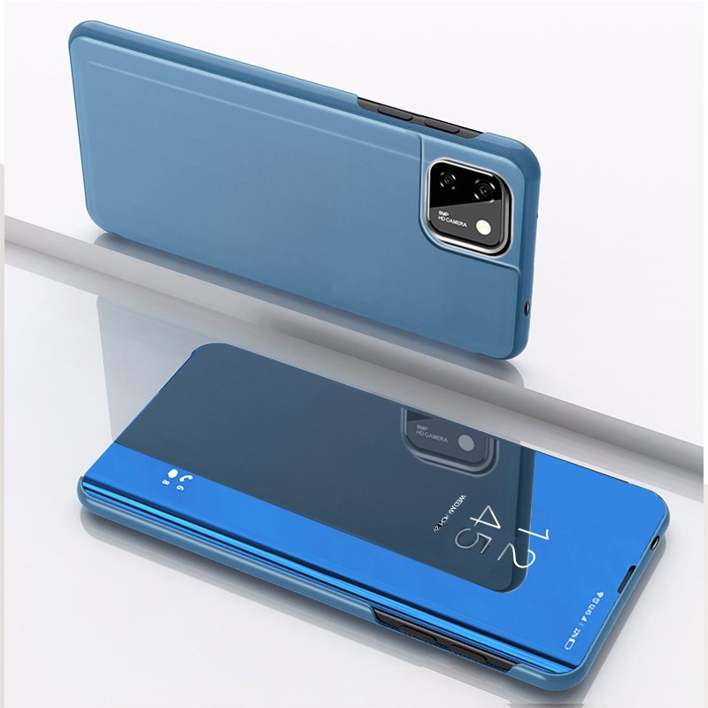 Etui zamykane z klapk� Clear View Cover niebieski Oppo A73 / 2