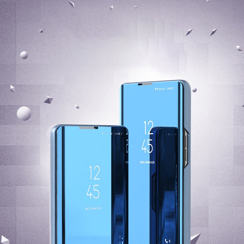 Pokrowiec Clear View niebieski Samsung A31 / 3