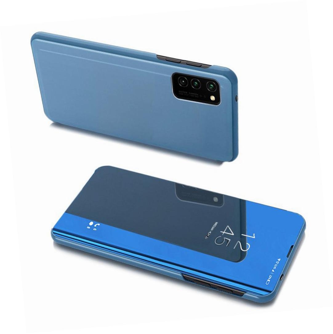 Etui zamykane z klapk Clear View Cover niebieski Samsung A32 5G