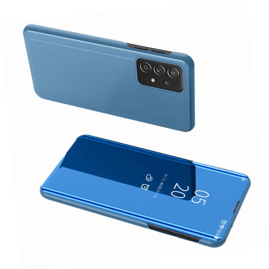 Etui zamykane z klapk Clear View Cover niebieski Samsung A33 5G