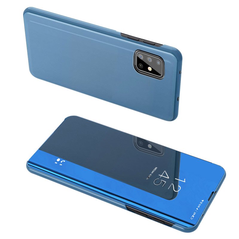 Pokrowiec Clear View niebieski Samsung A51 5G