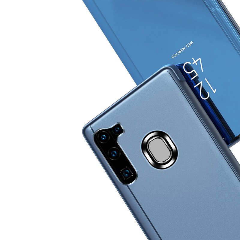 Pokrowiec Clear View niebieski Samsung Galaxy A21s / 7