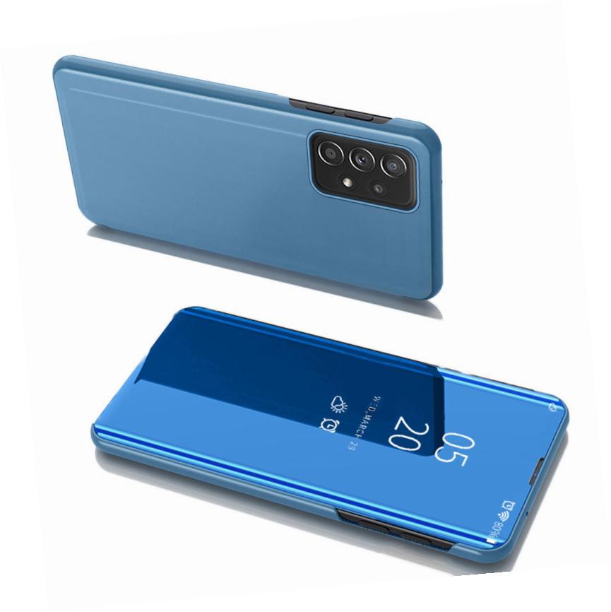 Etui zamykane z klapk Clear View Cover niebieski Samsung Galaxy A53 5G