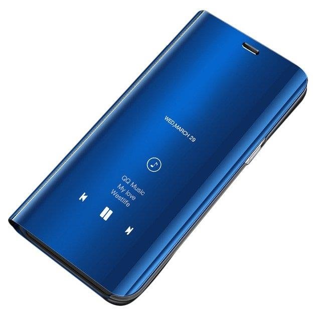 Pokrowiec Clear View niebieski Samsung Galaxy A8 (2018) A530