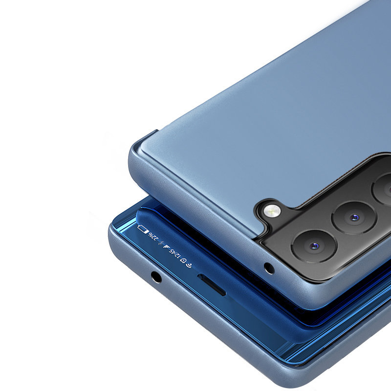 Pokrowiec Clear View niebieski Samsung Galaxy S21 FE 5G / 8