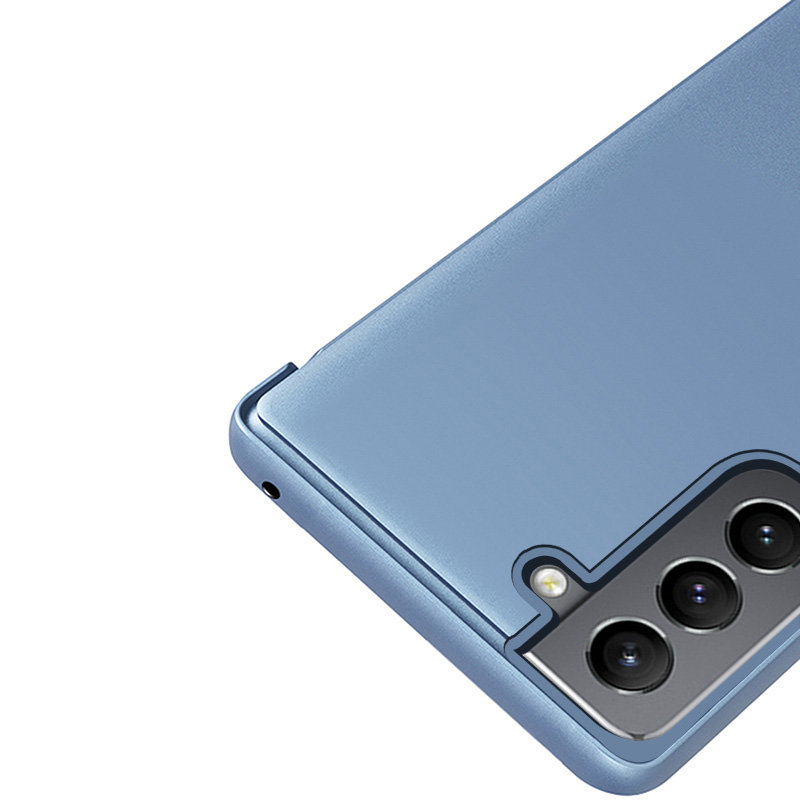 Etui zamykane z klapk Clear View Cover niebieski Samsung Galaxy S22 / 7