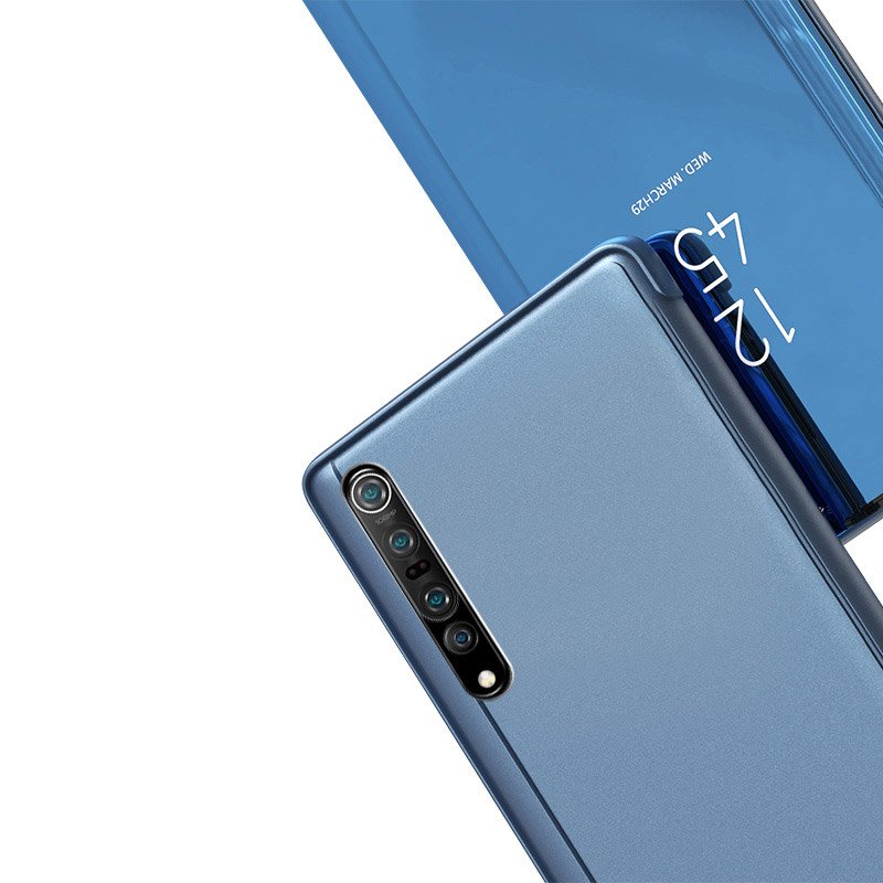 Etui zamykane z klapk Clear View Cover niebieski Xiaomi Mi 10 / 8