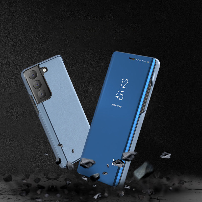 Etui zamykane z klapk Clear View Cover niebieski Xiaomi Mi 11 / 9