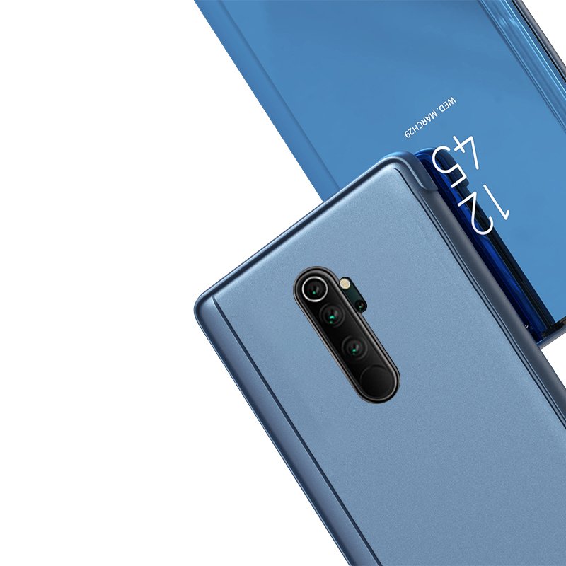 Etui zamykane z klapk Clear View Cover niebieski Xiaomi Mi CC9 Pro / 6