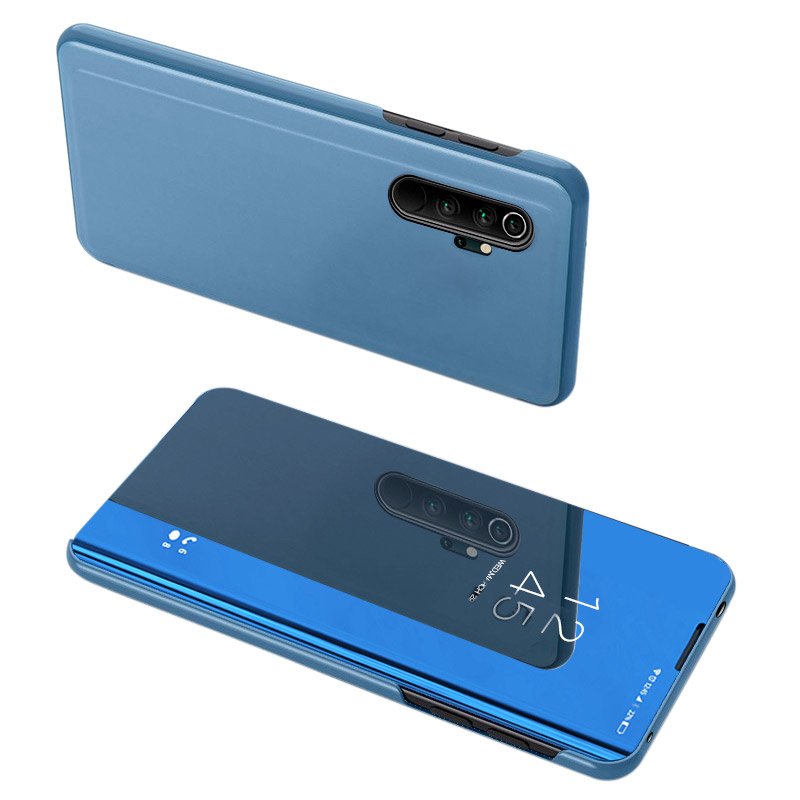 Pokrowiec Clear View niebieski Xiaomi Mi Note 10