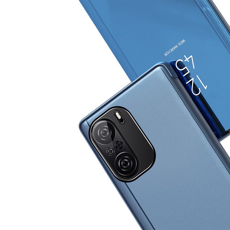Pokrowiec Clear View niebieski Xiaomi POCO F3 / 6