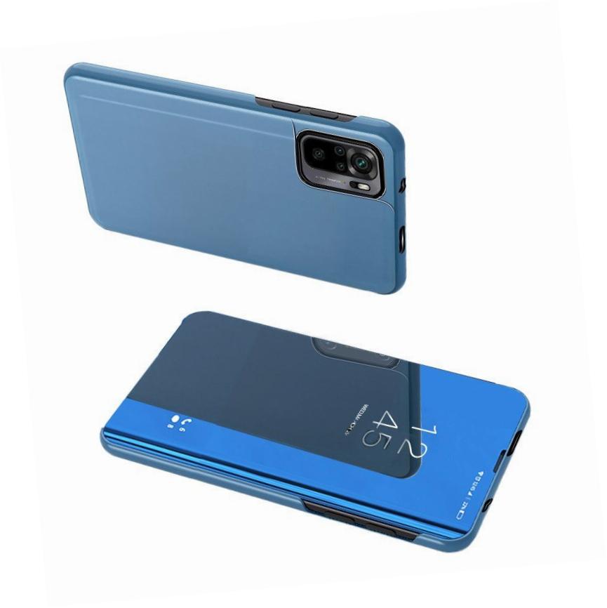 Etui zamykane z klapk� Clear View Cover niebieski Xiaomi Redmi Note 11 Pro+ 5G