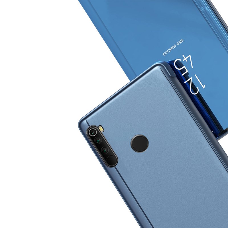 Pokrowiec Clear View niebieski Xiaomi Redmi Note 8 / 7