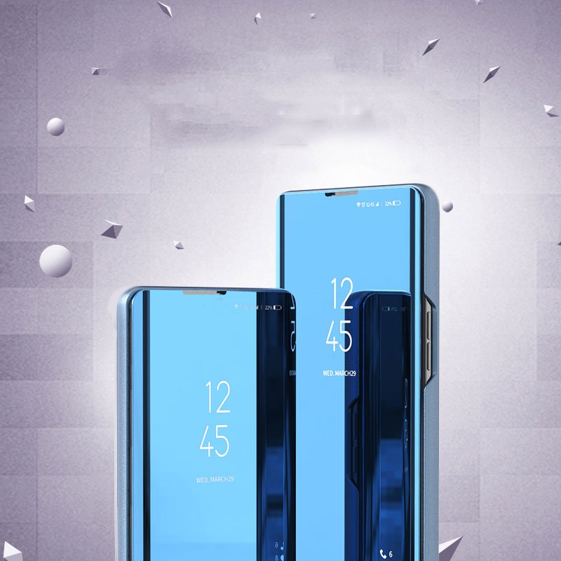 Pokrowiec Clear View niebieski Xiaomi Redmi Note 8 Pro / 5