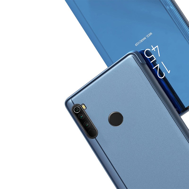 Pokrowiec Clear View niebieski Xiaomi Redmi Note 8T / 6