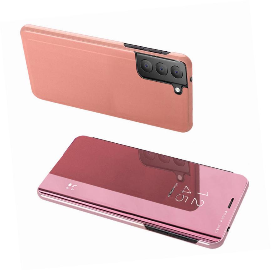 Etui zamykane z klapk� Clear View Cover r�owy LG K52