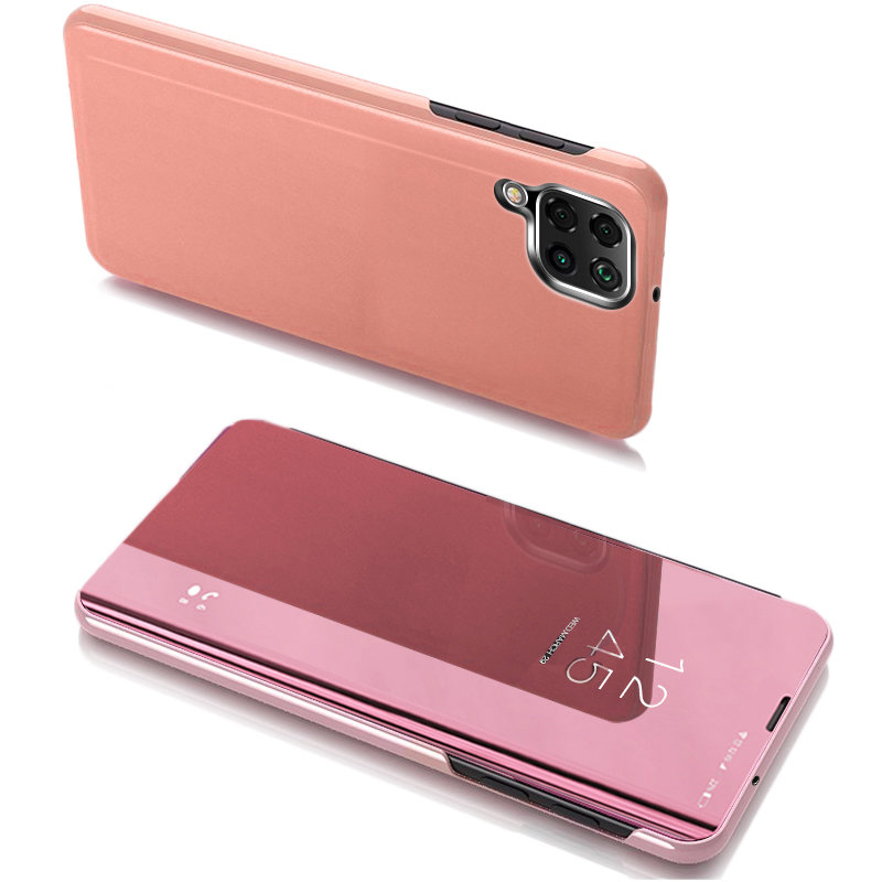 Pokrowiec Clear View różowy Samsung Galaxy A22 5G