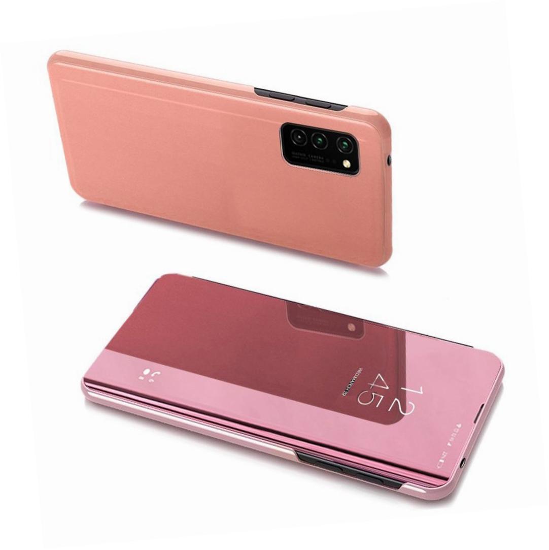 Etui zamykane z klapką Clear View Cover różowy Samsung Galaxy A03s Etui zamykane z klapką Clear View Cover różowy Samsung Galaxy A03s