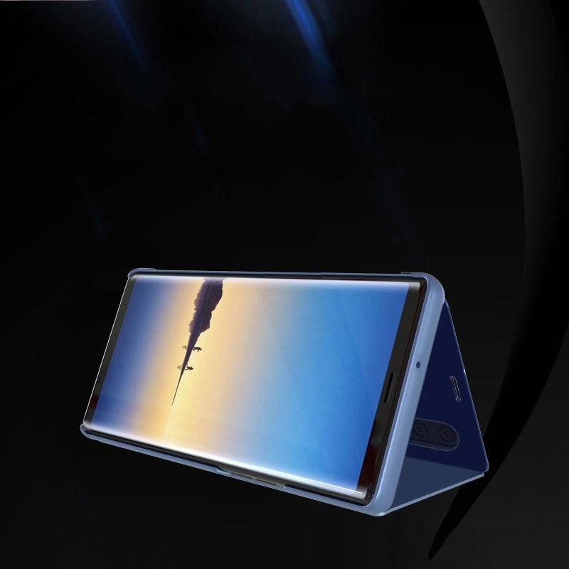 Etui zamykane z klapk Clear View Cover rowy Samsung Galaxy A50 / 2