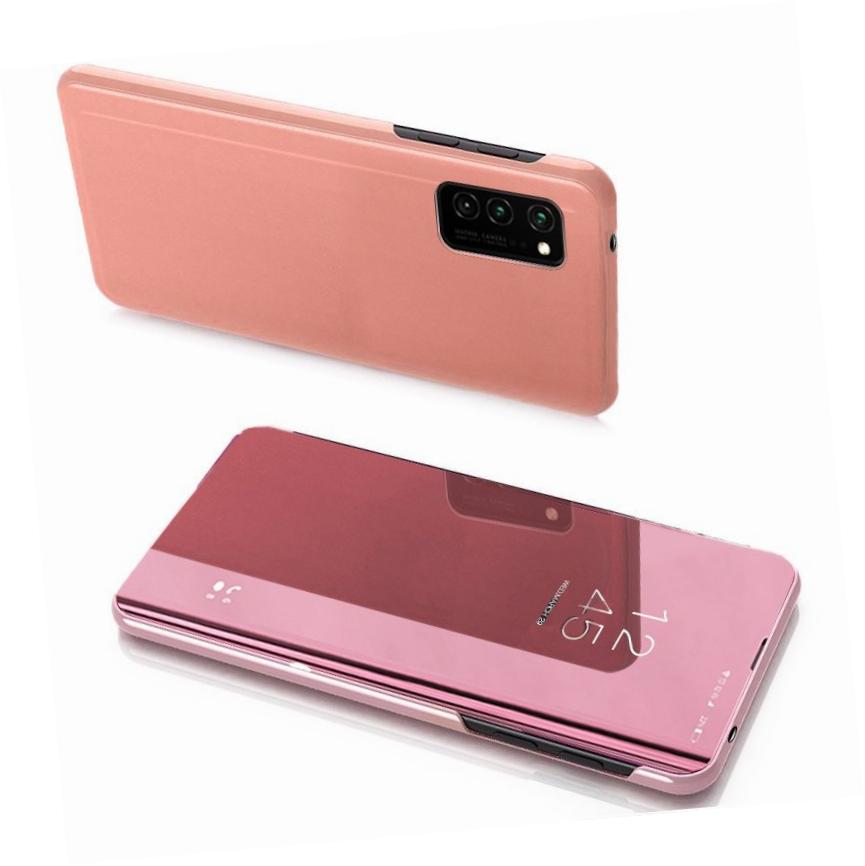 Etui zamykane z klapk� Clear View Cover r�owy Samsung Galaxy Note 20
