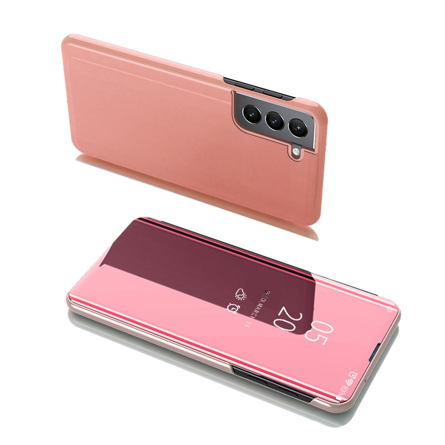 Pokrowiec Clear View różowy Samsung Galaxy S22