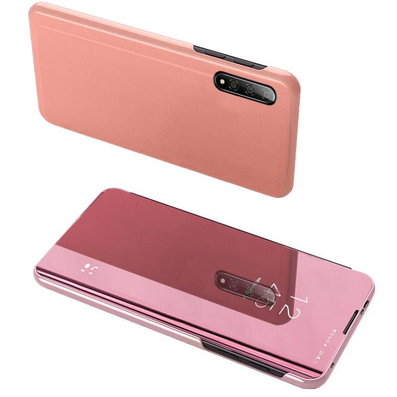 Pokrowiec Clear View r�owy Xiaomi Mi A3