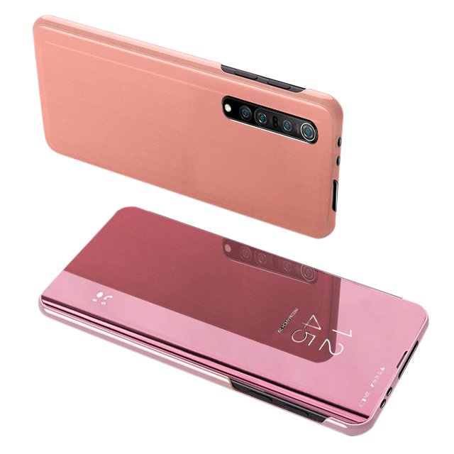 Pokrowiec Clear View r�owy Xiaomi Mi Note 10 Lite