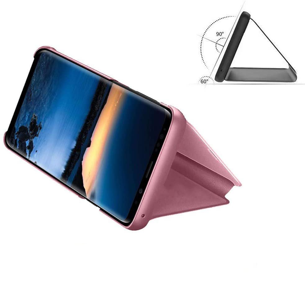 Pokrowiec Clear View r�owy Xiaomi Redmi 10X 4G / 3