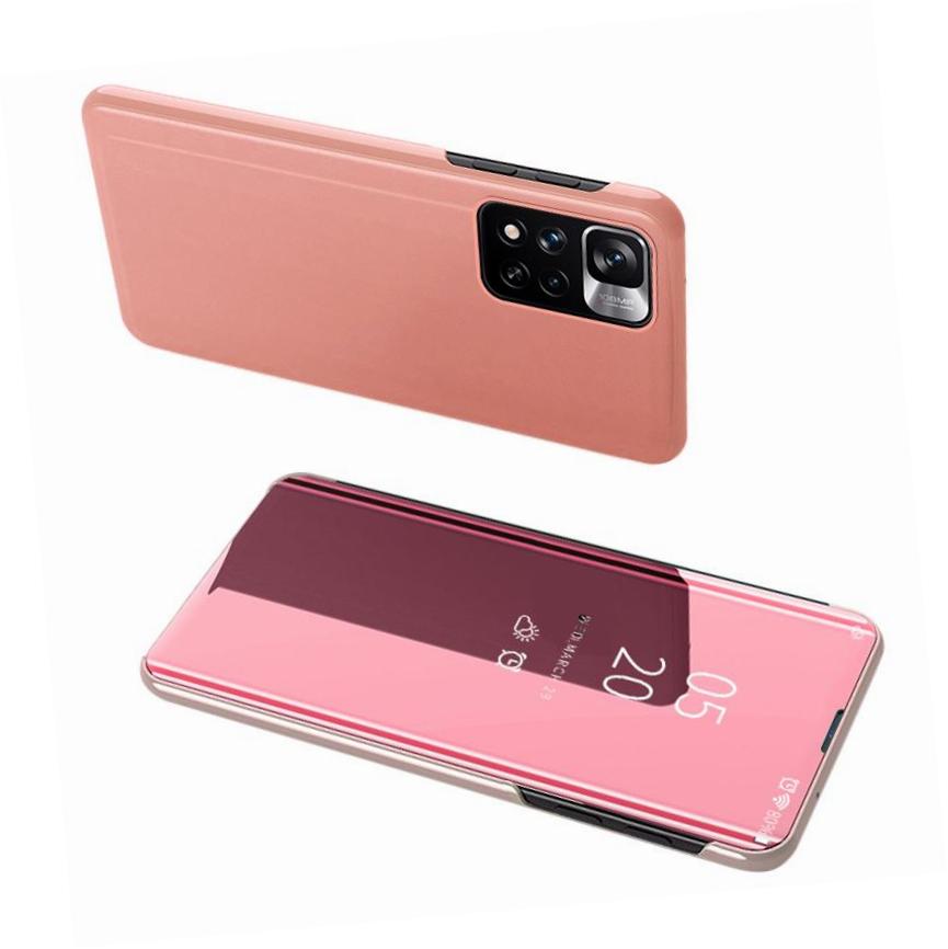 Etui zamykane z klapką Clear View Cover różowy Xiaomi Redmi Note 11S Etui zamykane z klapką Clear View Cover różowy Xiaomi Redmi Note 11S