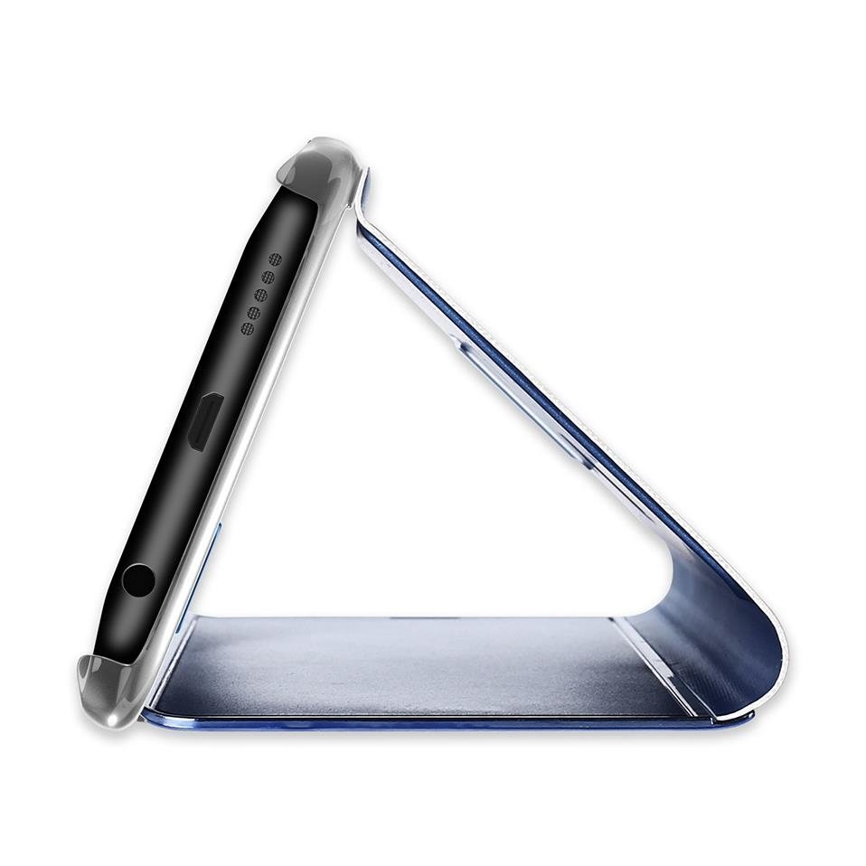 Etui zamykane z klapk� Clear View Cover srebrny Samsung Galaxy S10 / 5