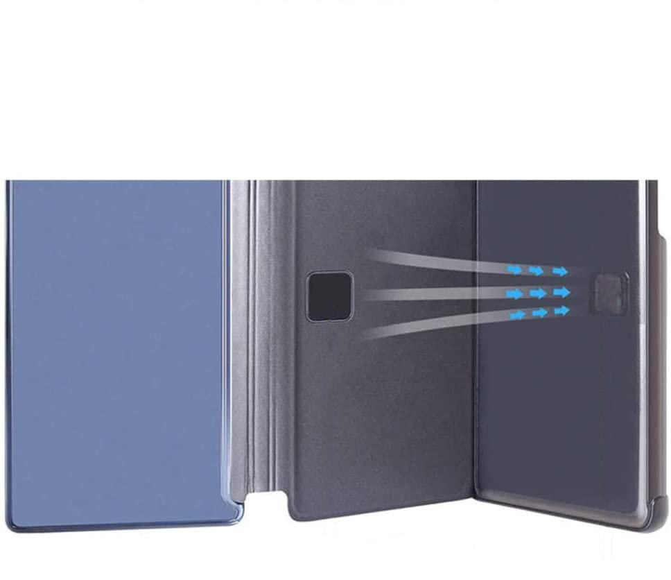 Pokrowiec Clear View srebrny Xiaomi Redmi Note 9 / 5