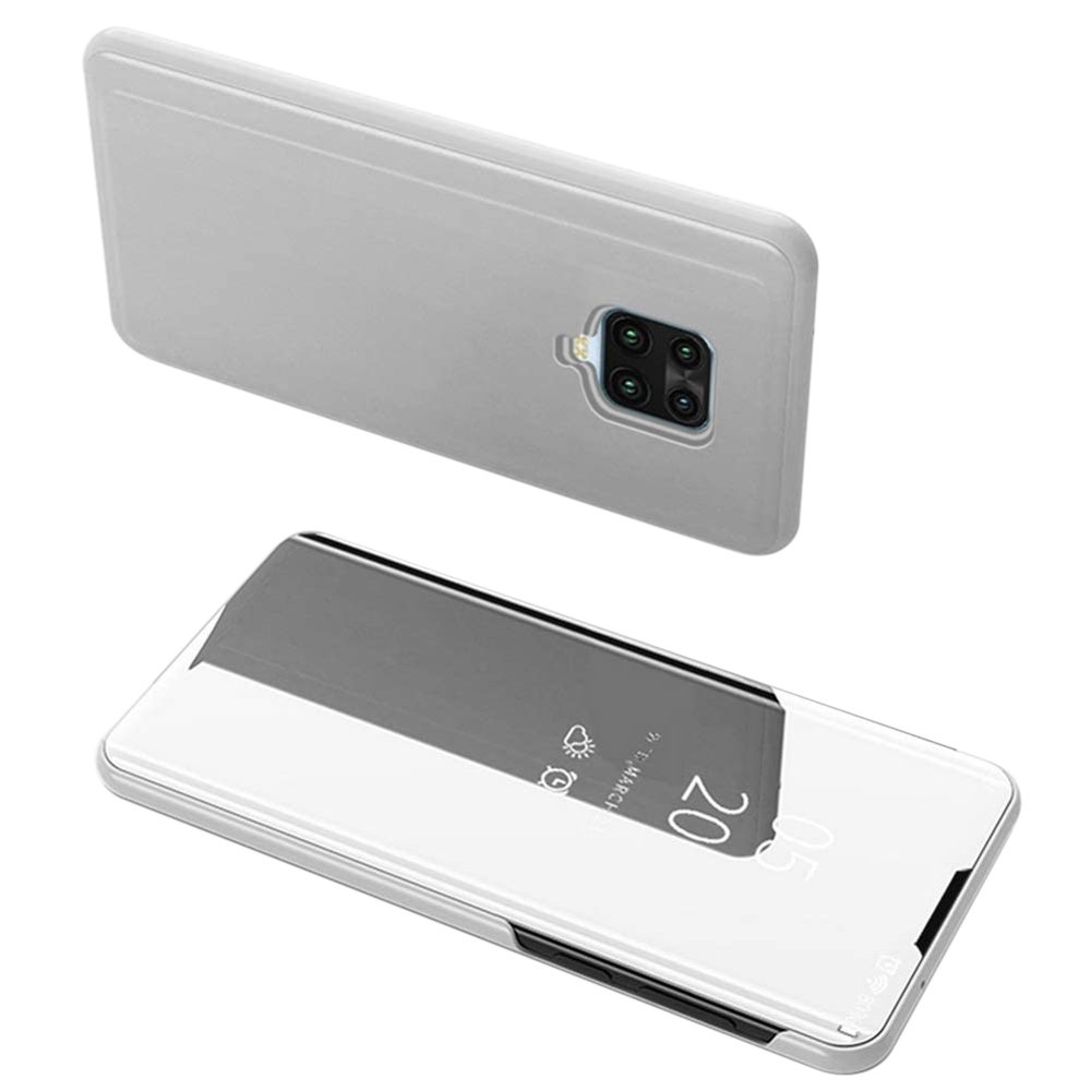 Pokrowiec Clear View srebrny Xiaomi Redmi Note 9 Pro