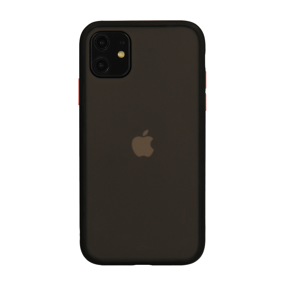 Pokrowiec Color Button czarny Apple iPhone 11 Pro / 2