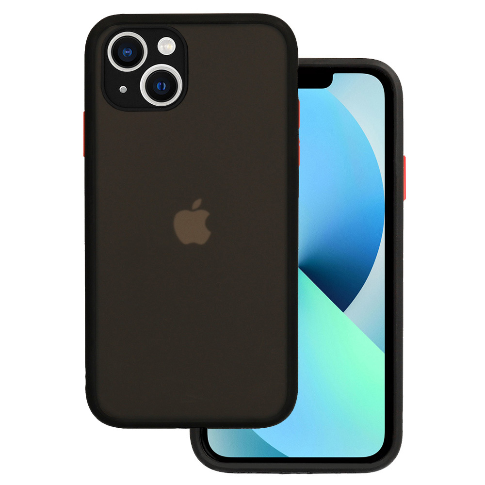 Pokrowiec Color Button czarny Apple iPhone 11 Pokrowiec Color Button czarny Apple iPhone 11