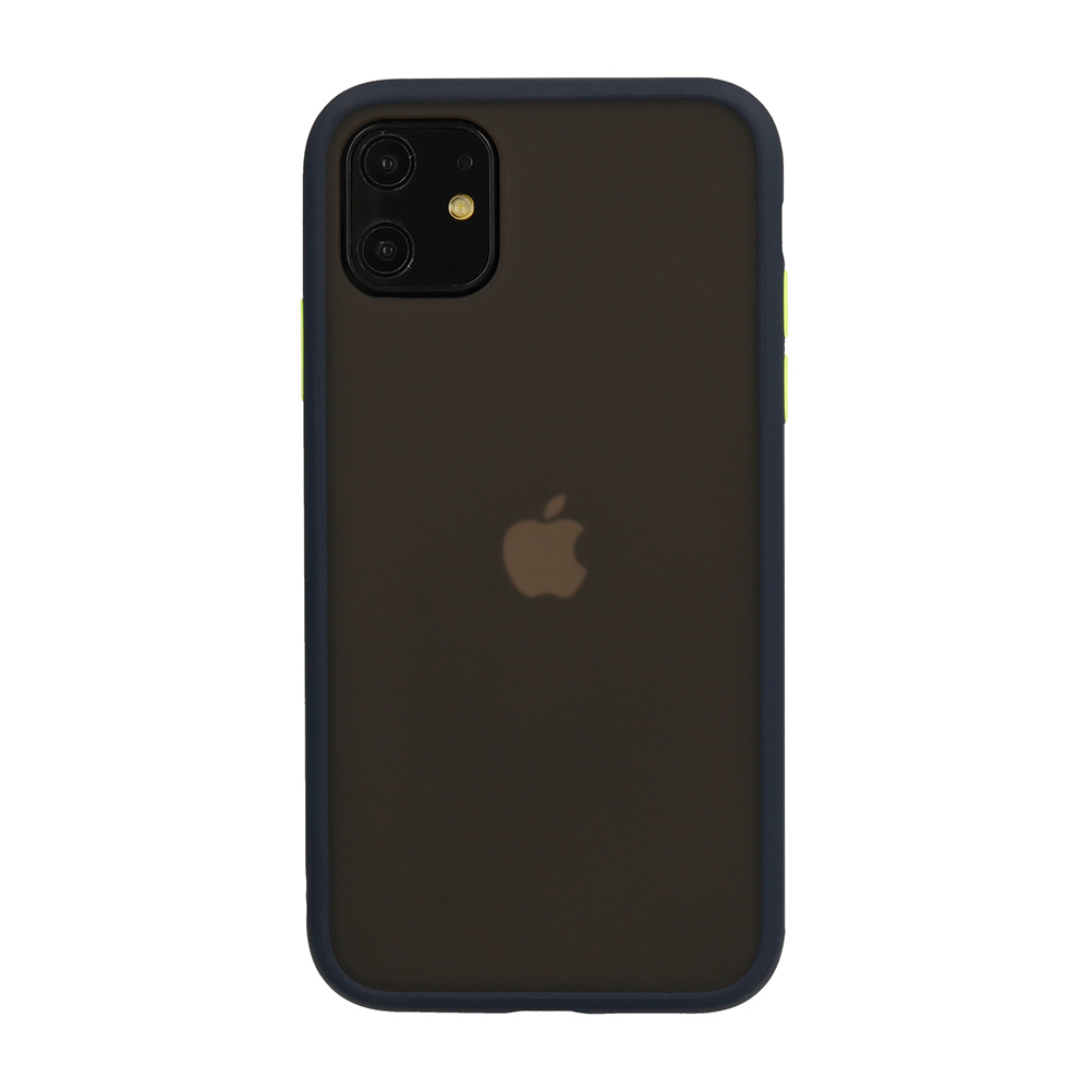 Pokrowiec Color Button granatowy Apple iPhone 11 Pro / 2