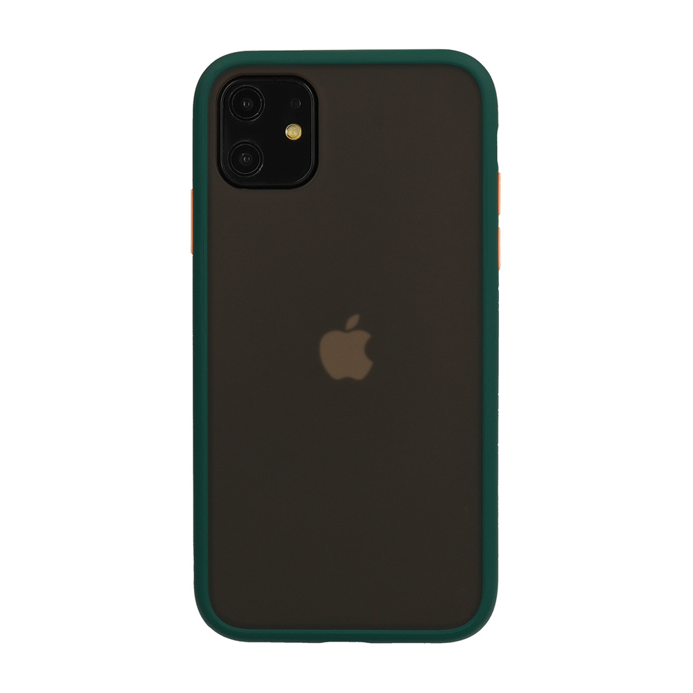 Pokrowiec Color Button zielony Apple iPhone 11 Pro / 2