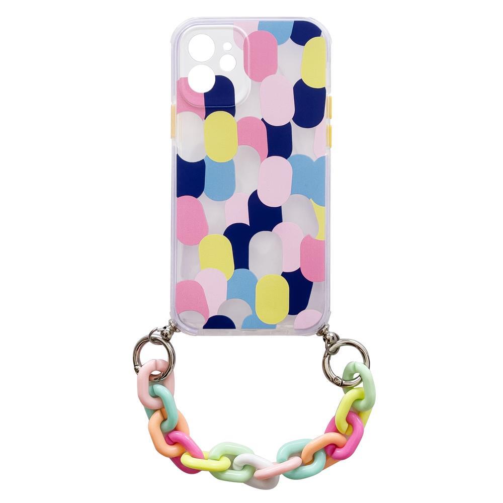 Pokrowiec Color Chain Case z �a�cuszkiem Samsung Galaxy M22