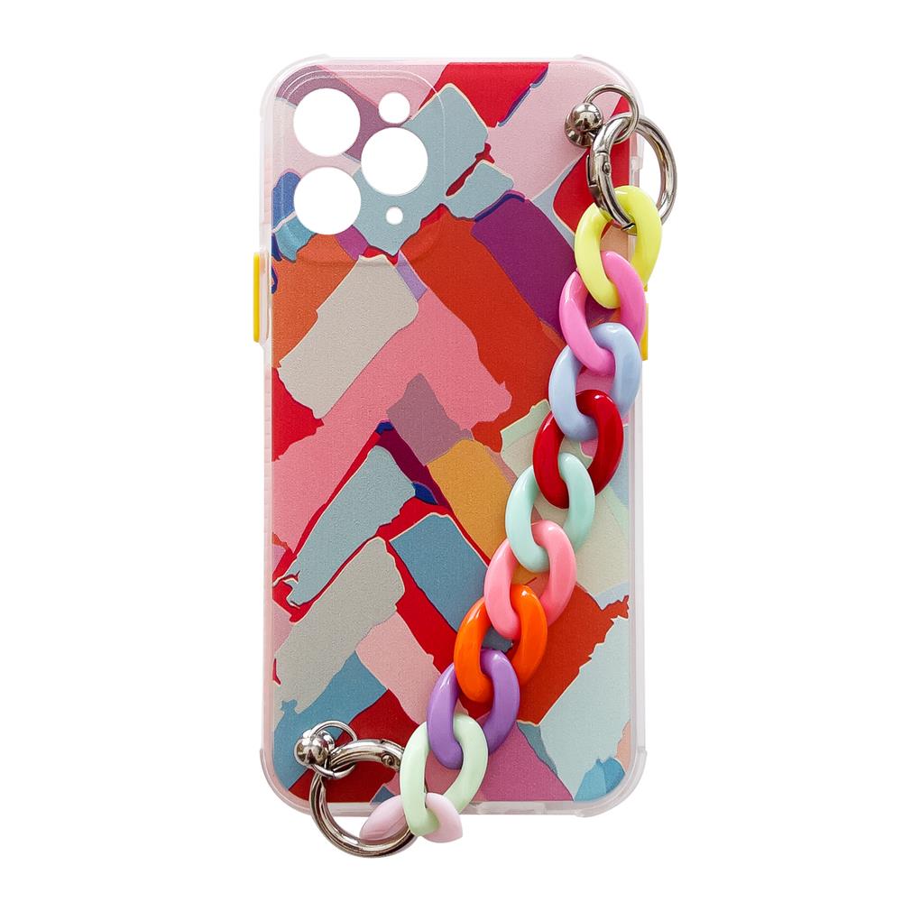 Pokrowiec Color Chain Case z acuszkiem wzr 3 Apple iPhone 12 Pro