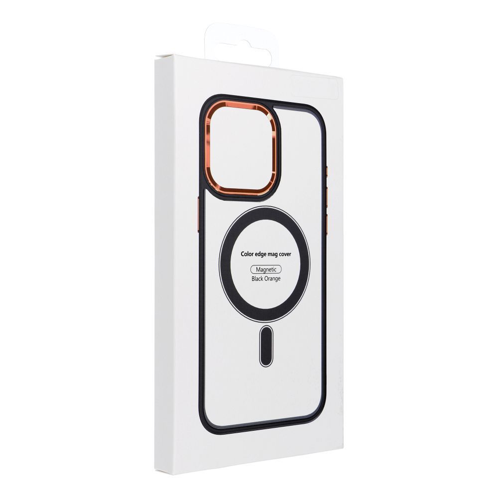 Pokrowiec Color Edge Mag Cover MagSafe czarno-czerwony Samsung Galaxy S26 Edge / 4