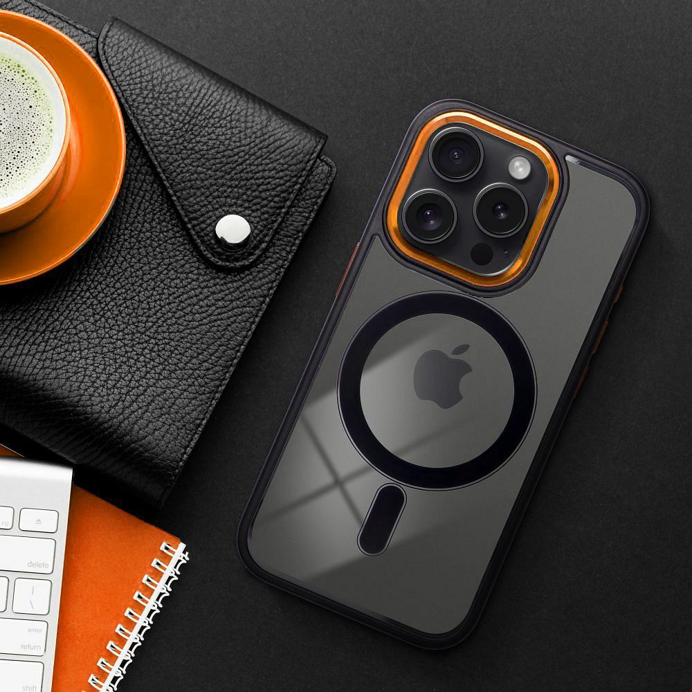 Pokrowiec Color Edge Mag Cover MagSafe czarny Apple iPhone 11 / 3